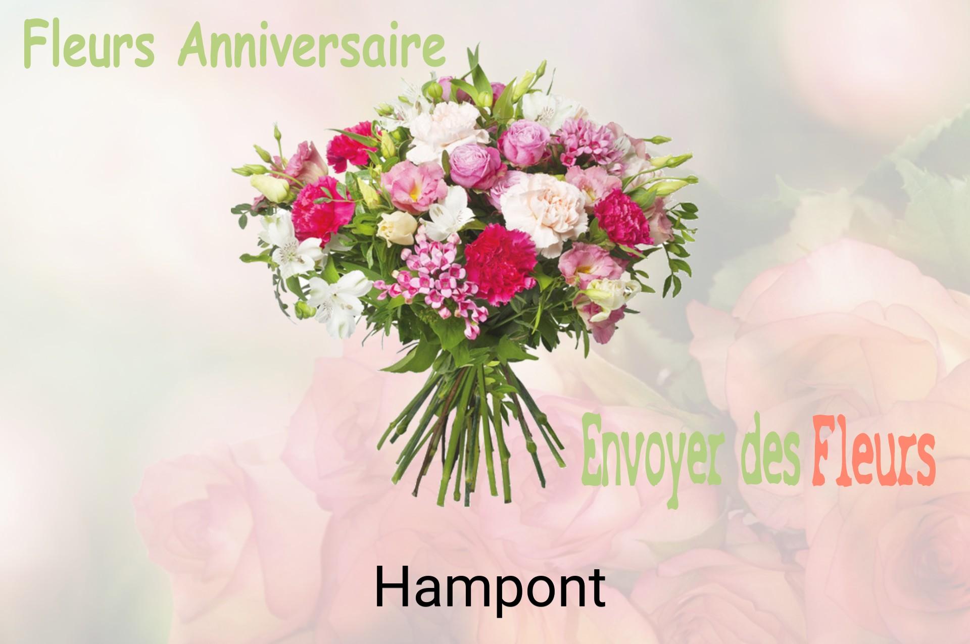 Bouquet de fleurs d’anniversaire livré à Hampont